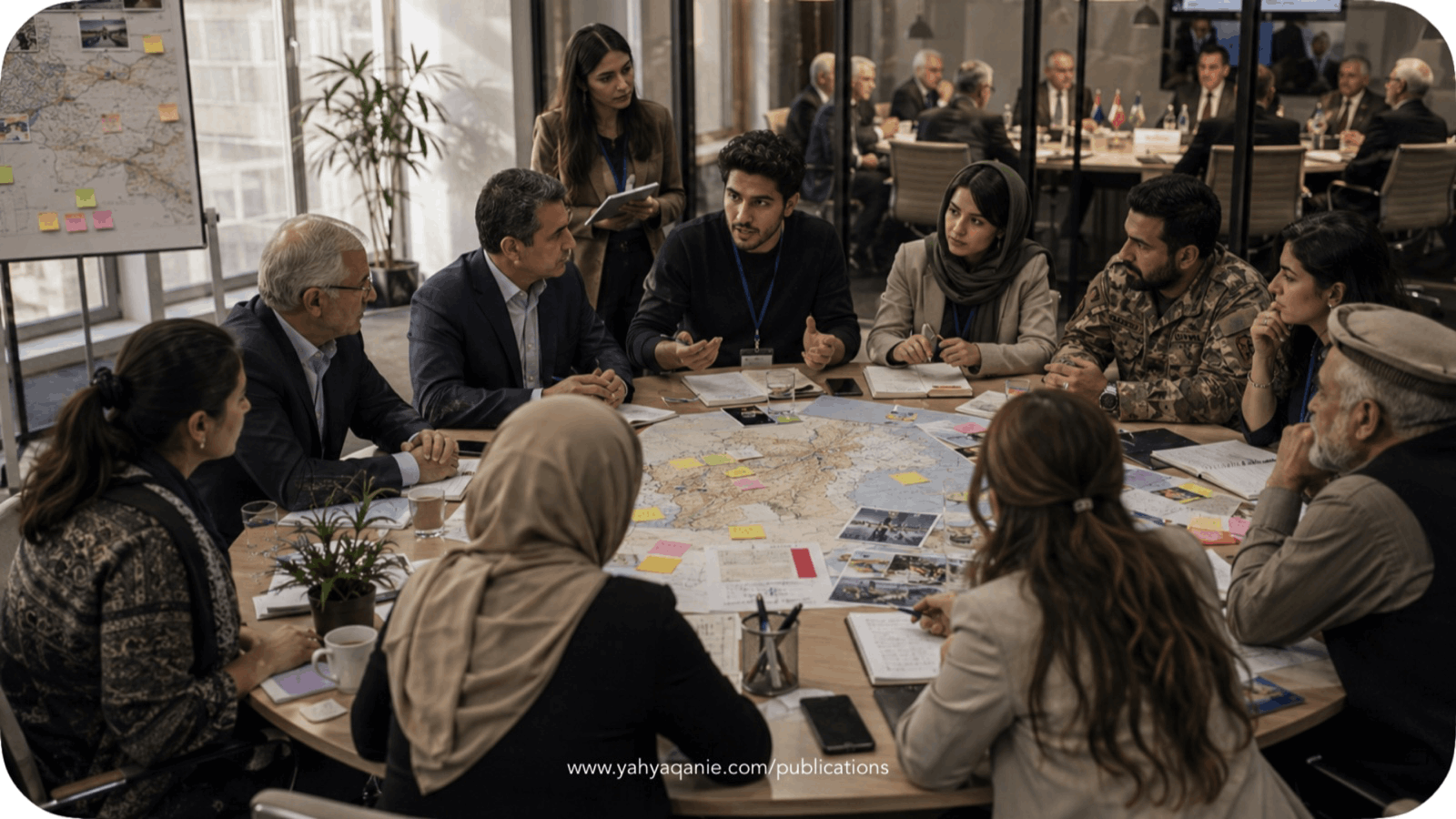 نشست صلح با حضور جوانان و میانجی‌ها